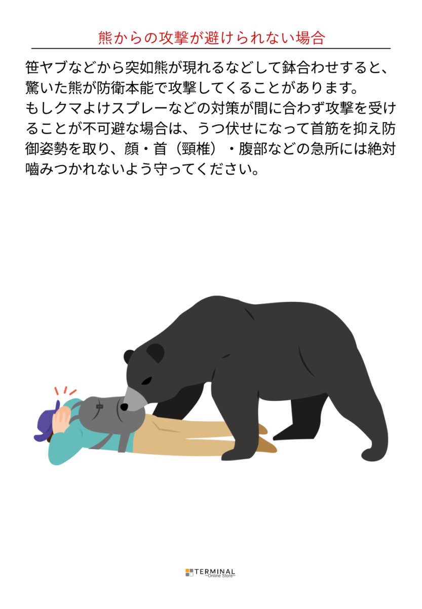 画像10: 【通常在庫品】 Other Brand その他ブランド クマよけスプレー ベアシールド60 【使用期限2031年9月】 国内正規品 (10)