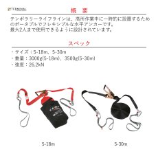 画像2: 【取り寄せ】 C.A.M.P. カンプ テンポラリー ライフライン 国内正規品 (2)