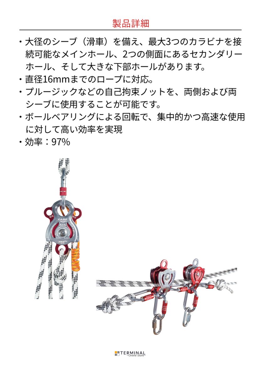 C.A.M.P. (Camp Safety) JANUS カンプ ヤヌス プロ 5216100