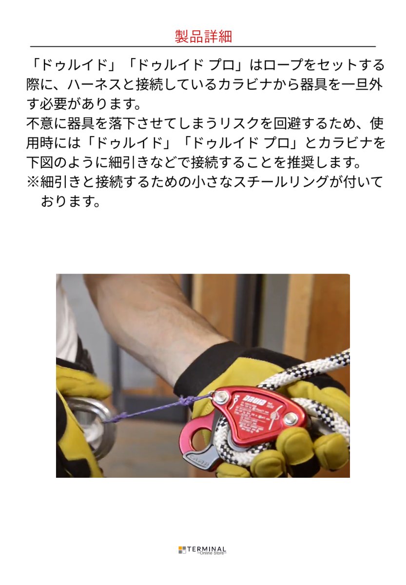 C.A.M.P. (Camp Safety) Druid Pro カンプ ドゥルイド プロ ブラック 5223301