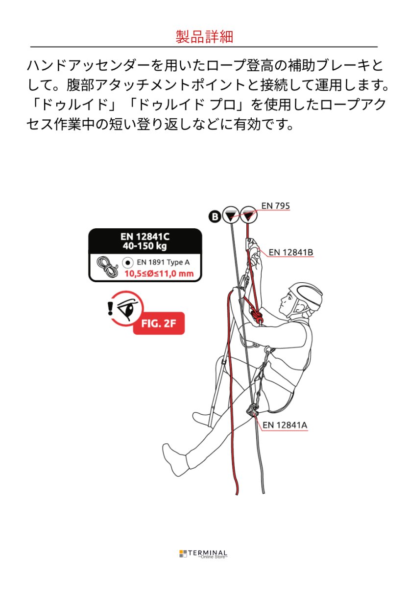 C.A.M.P. (Camp Safety) Druid Pro カンプ ドゥルイド プロ ブラック 5223301