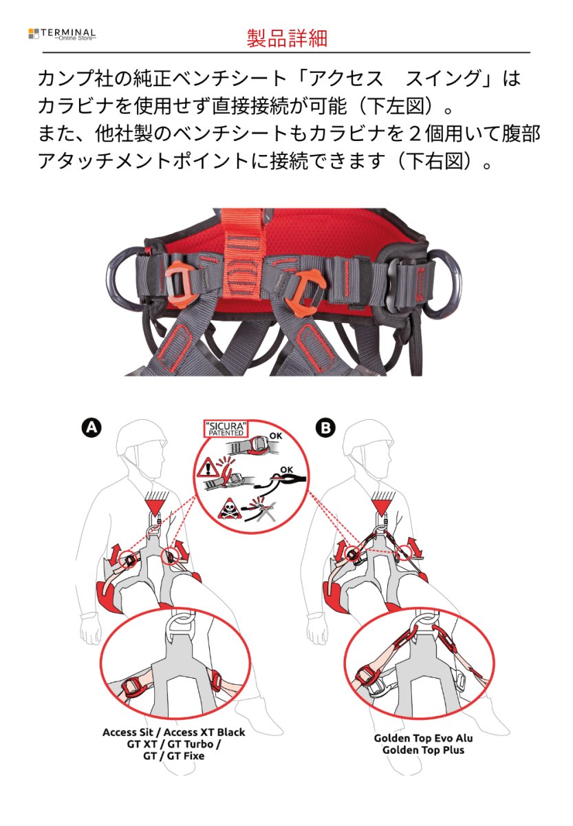 C.A.M.P. (Camp Safety) GT Turbo カンプ GT ターボ 5278001