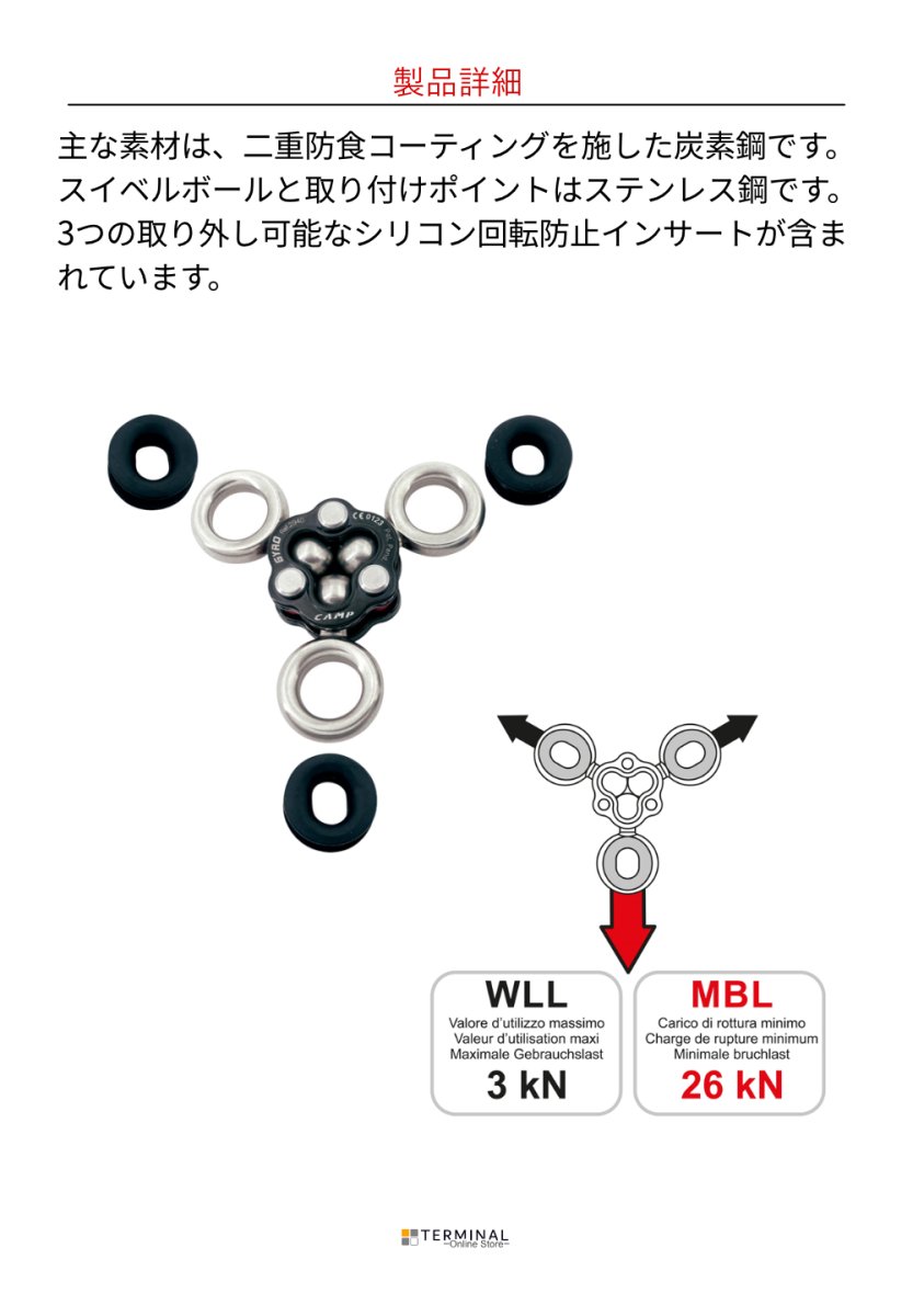 C.A.M.P. (Camp Safety) Gyro 3 カンプ ジャイロ 3 5294000