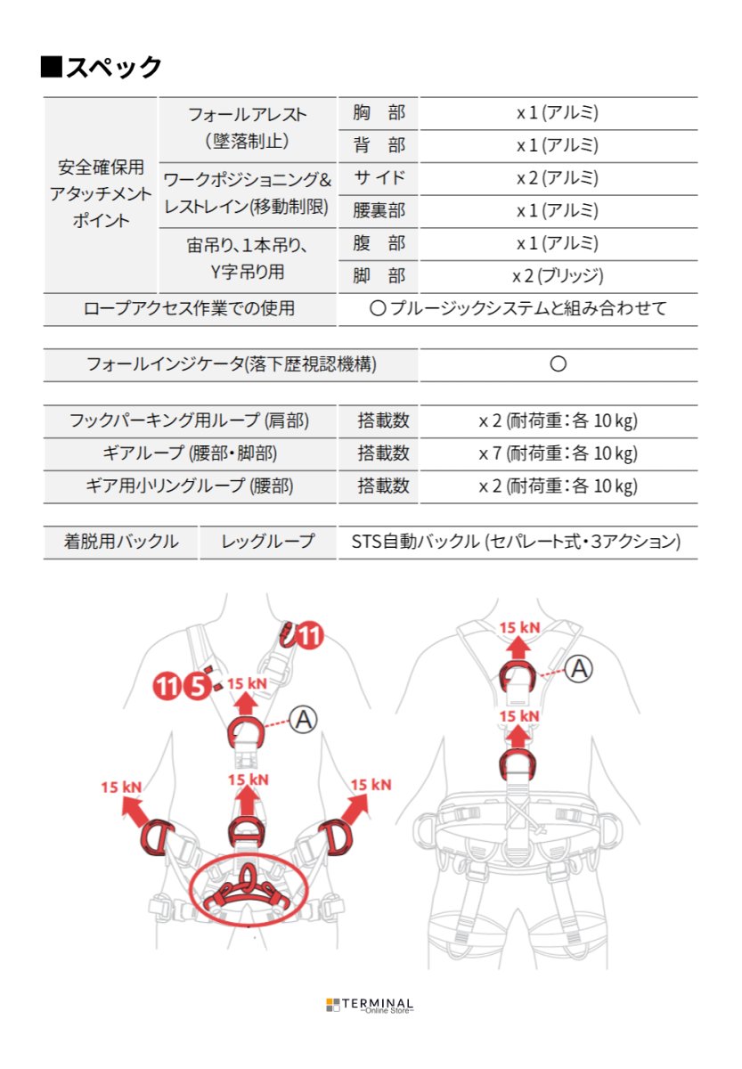 C.A.M.P. (Camp Safety) Tree Access XT カンプ ツリー アクセス XT 5312400