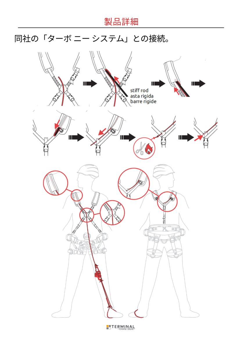 C.A.M.P. (Camp Safety) Tree Access SRT Chest カンプ ツリー アクセス SRT チェスト 5312600