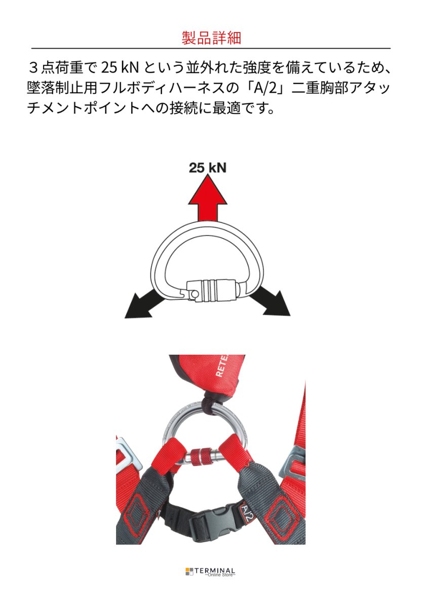 C.A.M.P. (Camp Safety) Triad Lock カンプ トライアド ロック スクリューゲート 5314100