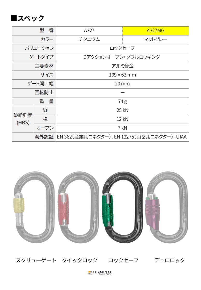 DMM Ultra O ディーエムエム ウルトラ O(オー) ロックセーフ マットグレー 	A327MG