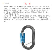 画像2: 【受注発注商品】 DMM ディーエムエム アメリカン O(オー) ANSI クイックロック キャプティブバー付 国内正規品 (2)