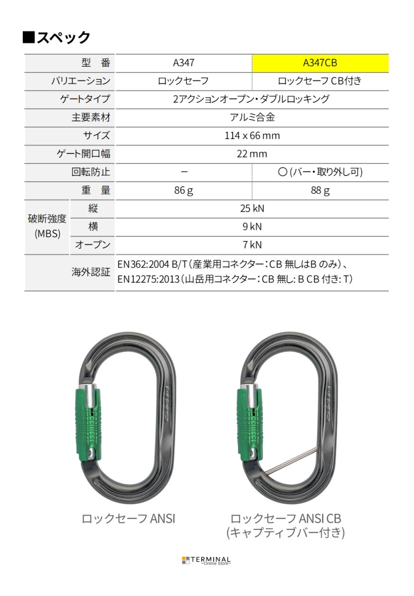DMM AmericanO ディーエムエム アメリカン O(オー) ロックセーフ キャプティブバー付 	A347CB