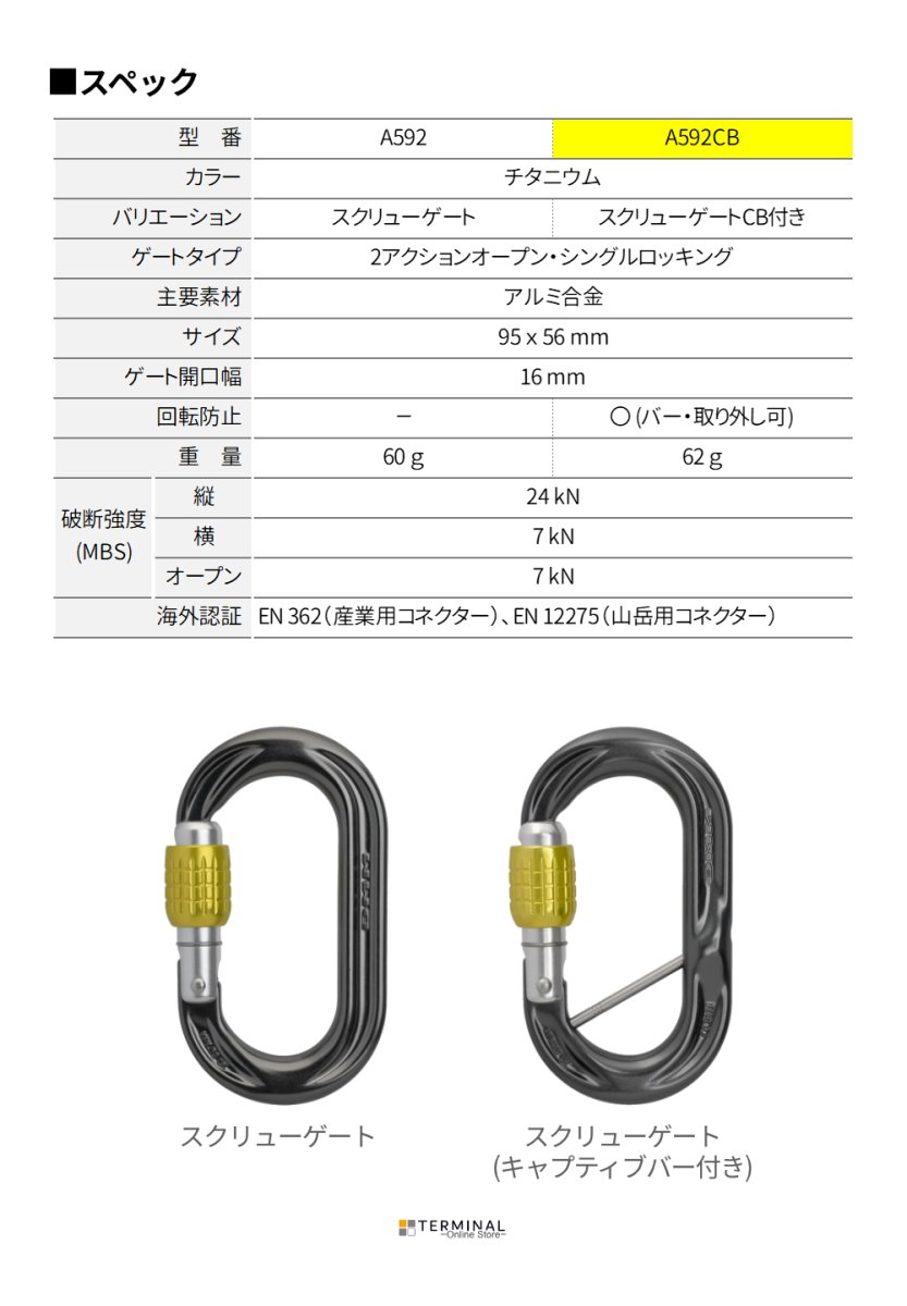 DMM PerfectO ディーエムエム パーフェクト O(オー) キャプティブバー付き スクリューゲート 	A592CB
