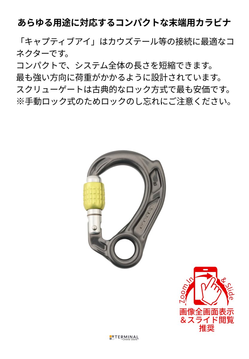 DMM Director Captive Eye ディーエムエム ディレクター キャプティブアイ スクリューゲート A652 概要