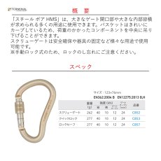 画像2: 【受注発注商品】 DMM ディーエムエム スチール ボア HMS スクリューゲート 国内正規品 (2)