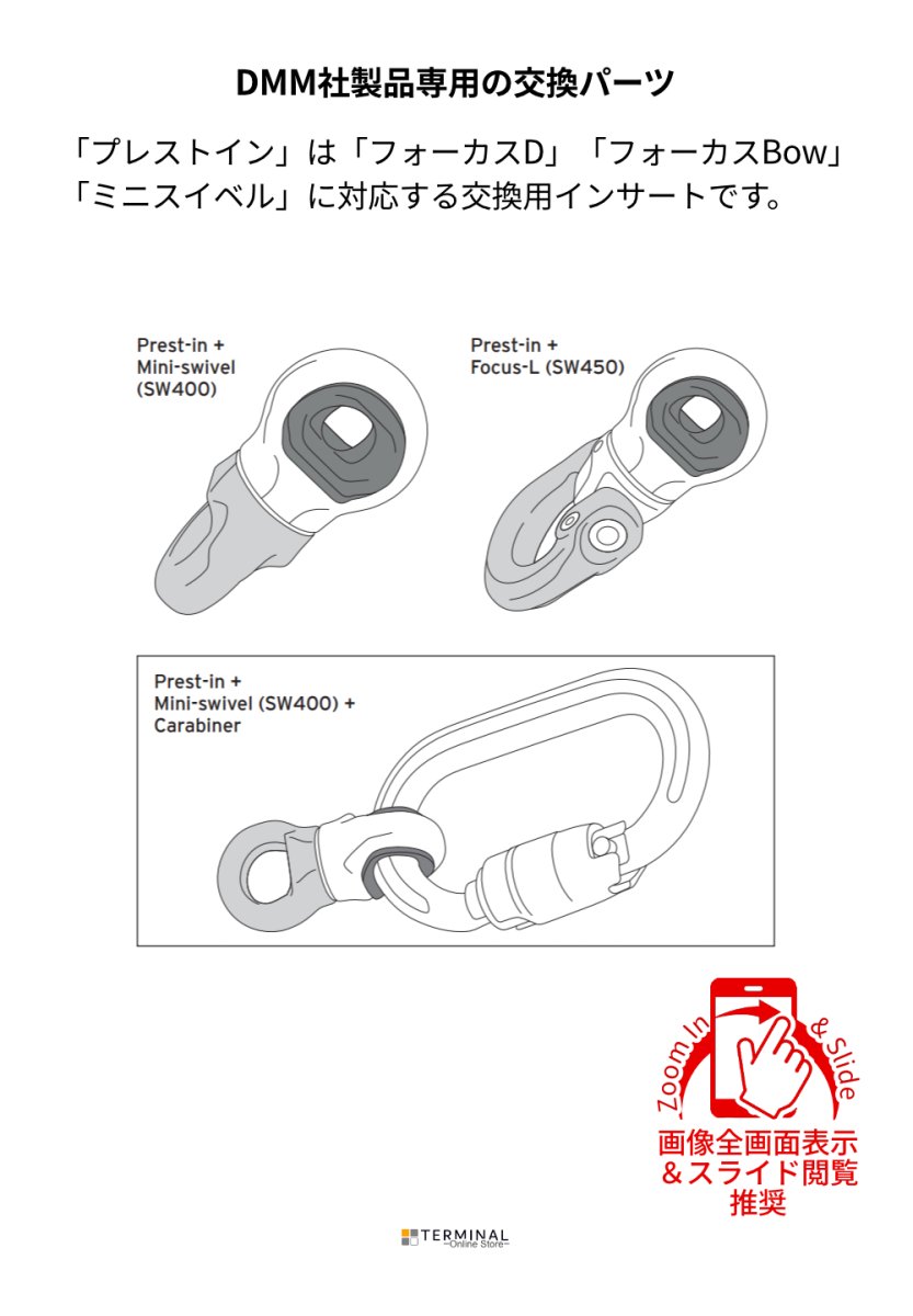 DMM Prest-in ディーエムエム プレストイン 5個セット GROM-100 概要