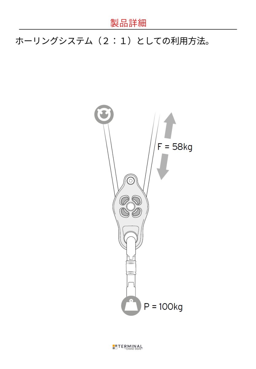 DMM Pinto Pulley2 ディーエムエム ピントプーリー2 PUL131