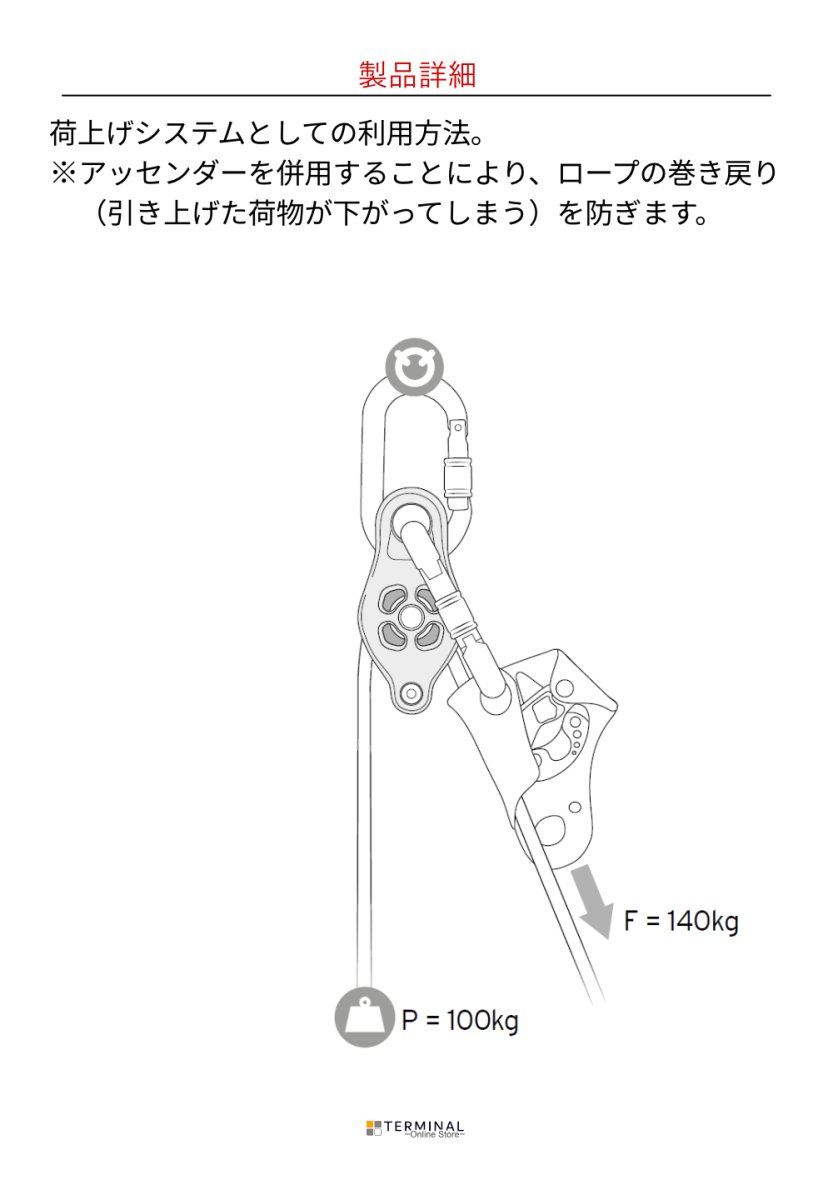 DMM Pinto Pulley2 ディーエムエム ピントプーリー2 PUL131