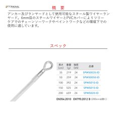 画像2: 【受注発注商品】 DMM ディーエムエム ワイヤーランヤード 国内正規品 (2)