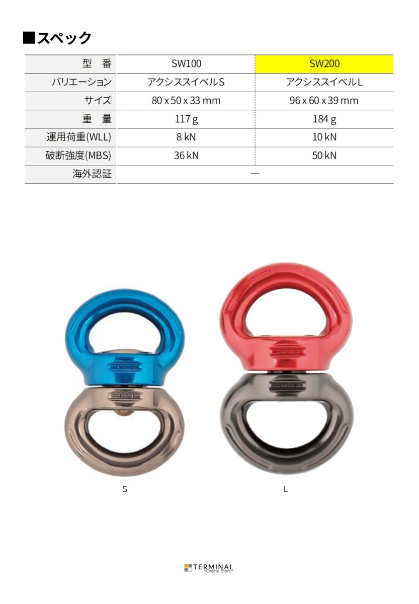 DMM Axis Swivel ディーエムエム アクシススイベル L SW200