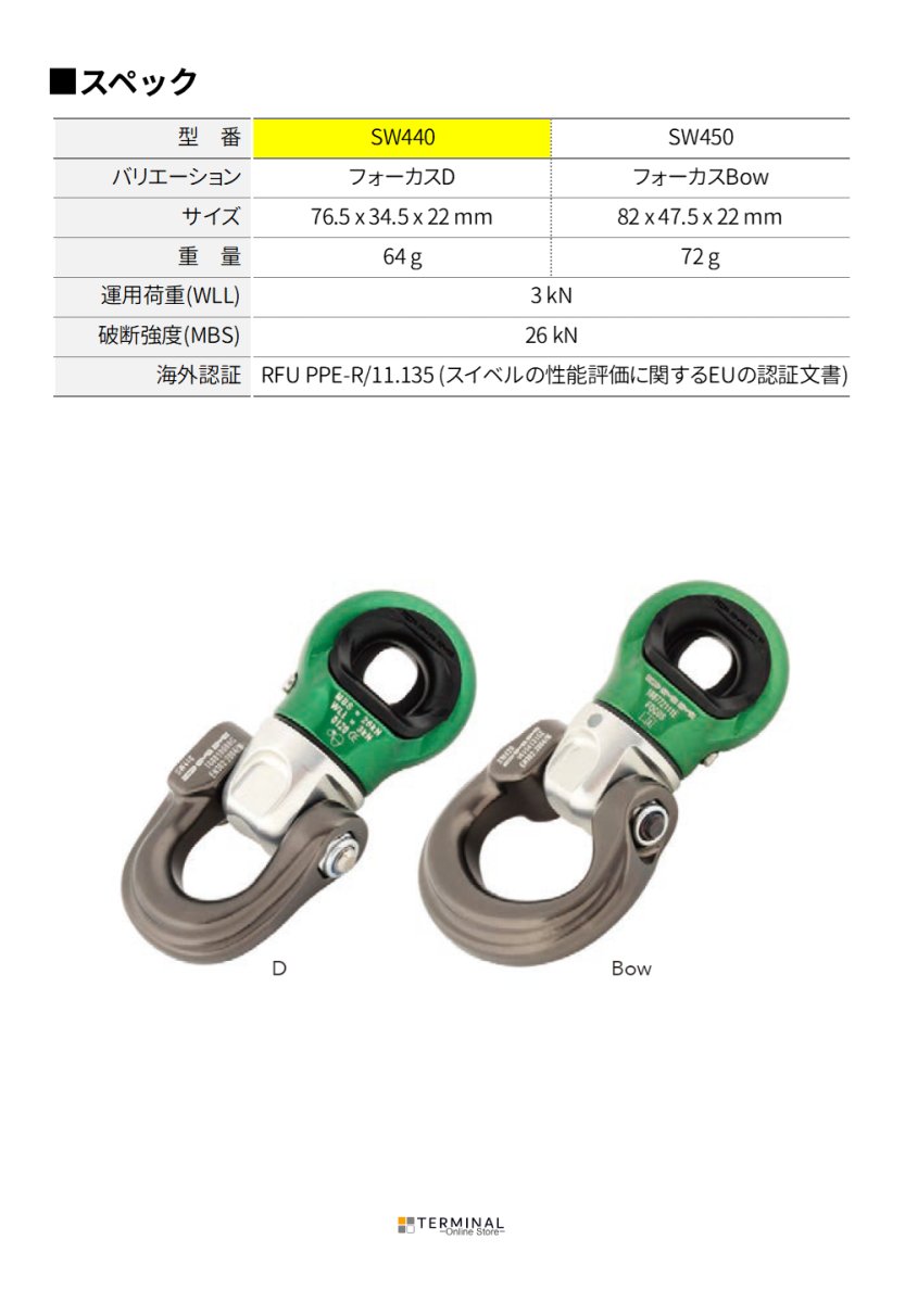 DMM Focus Swivel ディーエムエム フォーカス D SW440