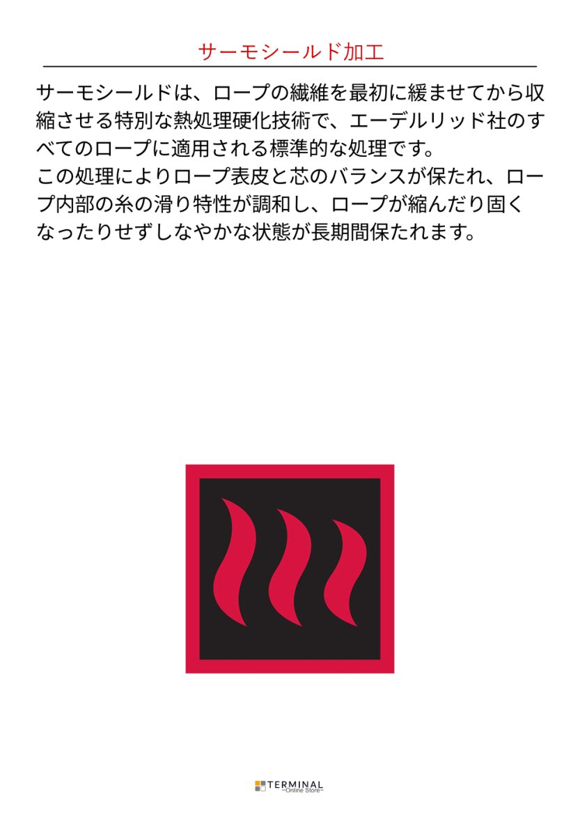 画像4: 【受注発注商品】 EDELRID エーデルリッド エンデューロスタティック 11 mm 国内正規品 (4)