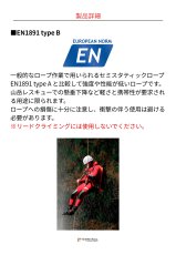 edelweiss Semi Static Rope エーデルワイス セミスタティックロープ 9 mm C2ST09