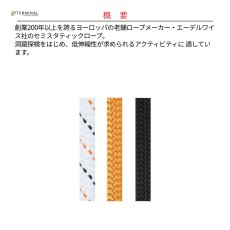 画像2: 【受注発注商品】 edelweiss エーデルワイス セミスタティックロープ 10 mm 国内正規品 (2)