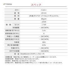 画像3: 【受注発注商品】 edelweiss エーデルワイス キャニオンロープ エバードライ 10 mm 国内正規品 (3)