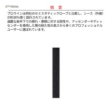 画像2: 【受注発注商品】 edelweiss エーデルワイス プロライン 11 mm ブラック 国内正規品 (2)