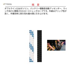 画像2: 【受注発注商品】 edelweiss エーデルワイス ダブルライン 11 mm 国内正規品 (2)