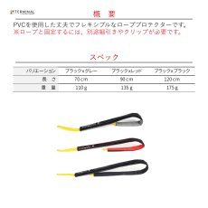 画像2: 【受注発注商品】 edelweiss エーデルワイス TEX・ローププロテクター 国内正規品 (2)