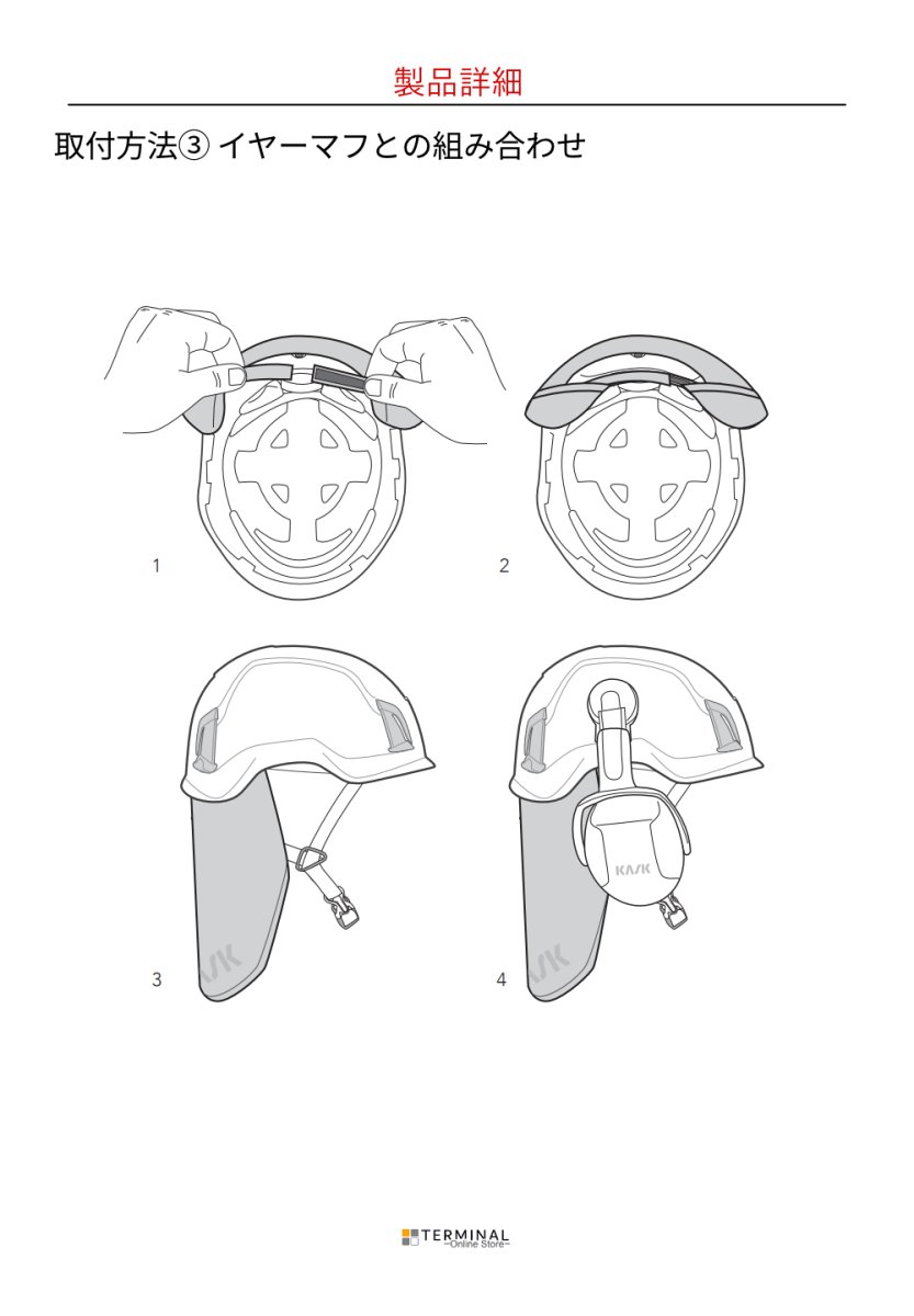 KASK ZENITH Neck Shield RW カスク ゼニスシリーズ用ネックシールド RW KK0118