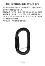 画像2: 【受注発注商品】 singing rock シンギングロック オキシー BC ツイストロック ブラック 国内正規品 (2)
