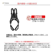 画像4: 【受注発注商品】 singing rock シンギングロック ボディII オールブラック 国内正規品 (4)