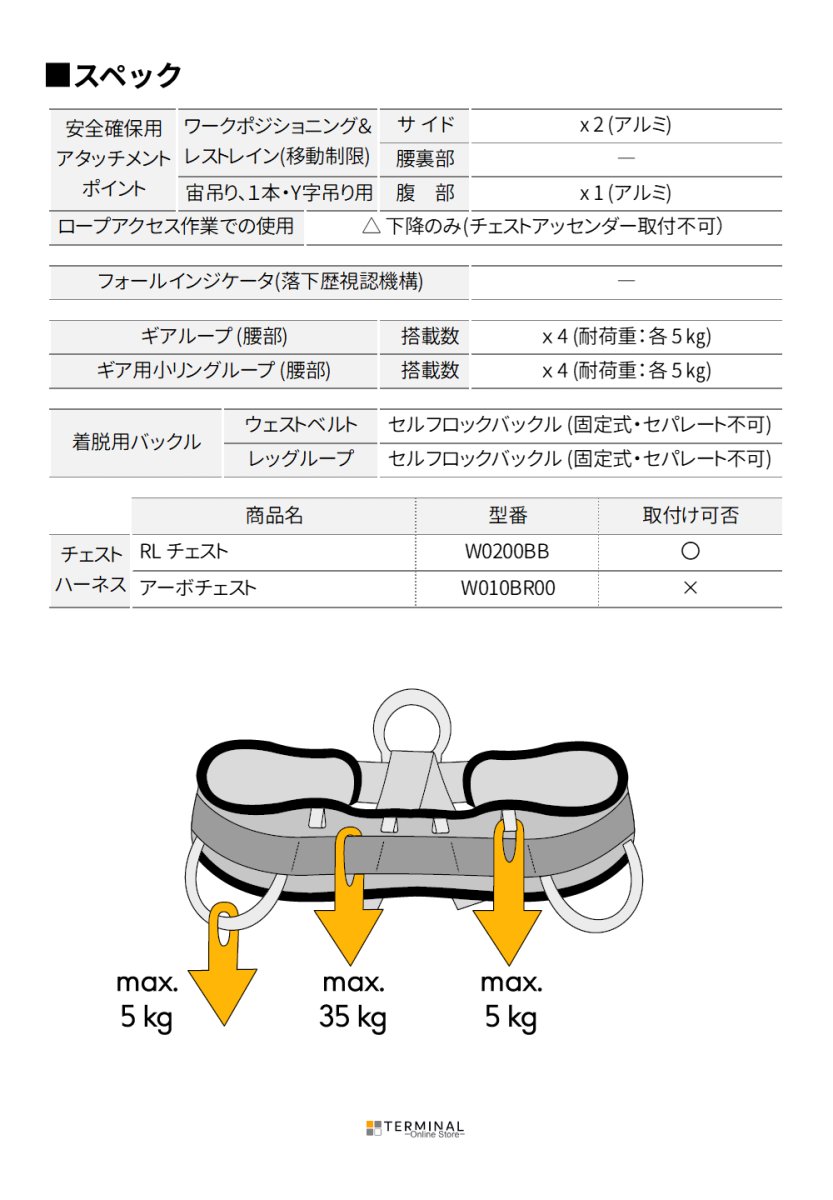 singing rock Sit Worker 3D Speed シンギングロック シットワーカー 3D スピードバックル W0076DR