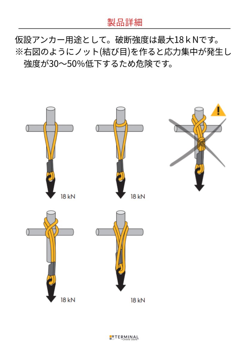 singing rock Patron lanyard シンギングロック パトロンランヤード W2113Y060