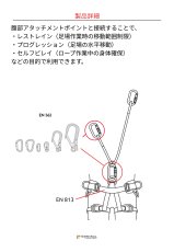 画像4: 【受注発注商品】 singing rock シンギングロック ランヤード V (フォールアレスト用) 国内正規品 (4)