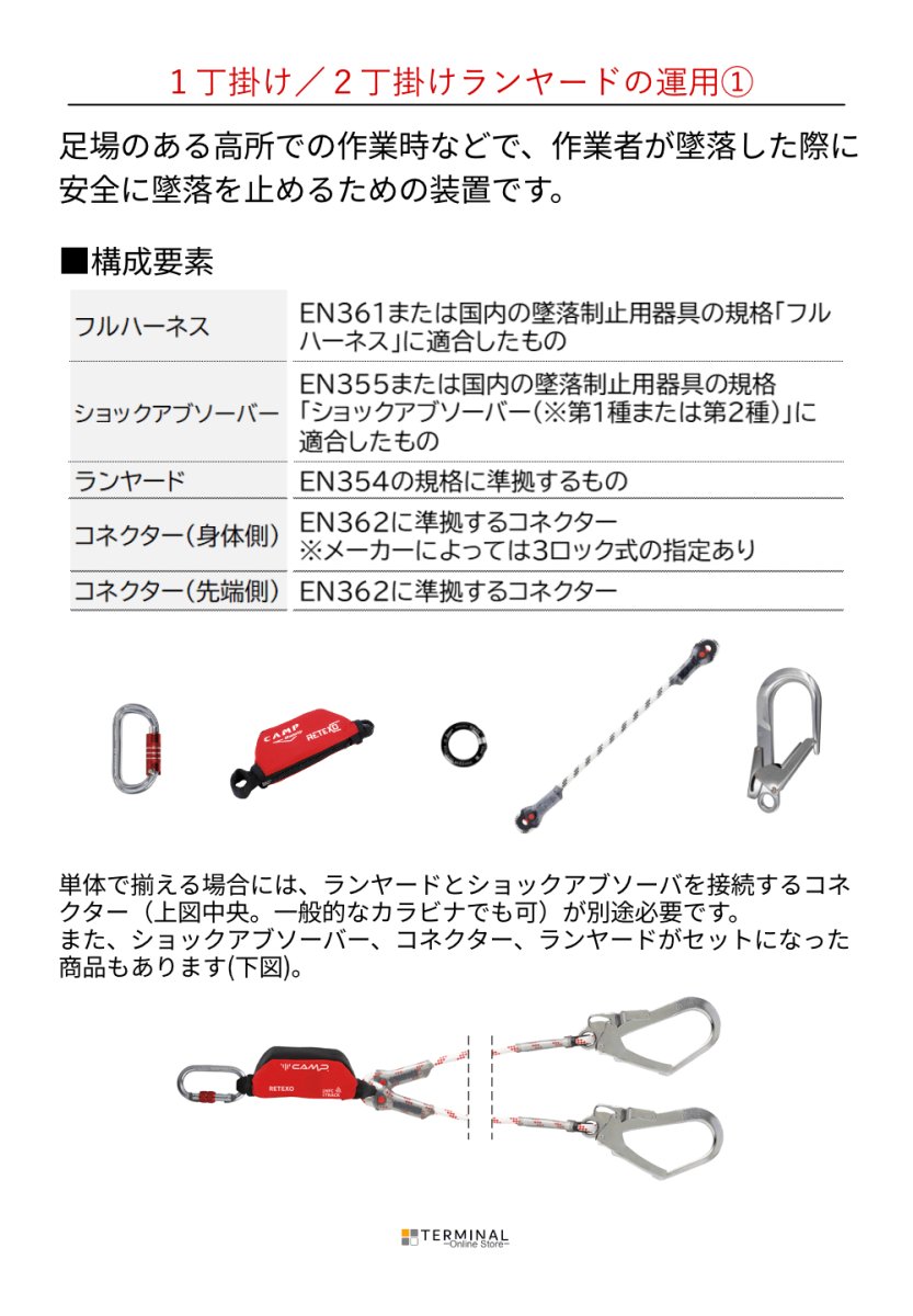 画像7: 【取り寄せ】 C.A.M.P. (Camp Safety) カンプ リテクソ ジャイロ リワインド + 1176 + 0984×2 (5250203) 国内正規品 (7)