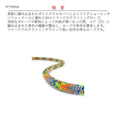 画像2: 【受注発注商品】 Teufelberger トゥーフェルベルガー タキオン 11.5mm 2アイ 国内正規品 (2)
