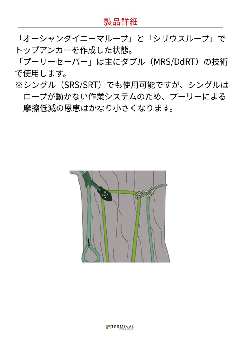 Teufelberger pulley SAVER トゥーフェルベルガー プーリーセーバー 7350834