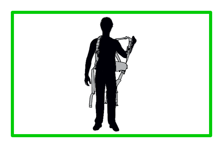 【技術・道具の基礎】楽に着用できるベスト型ワークポジショニングハーネス【電柱・鉄塔などU字吊り向け】