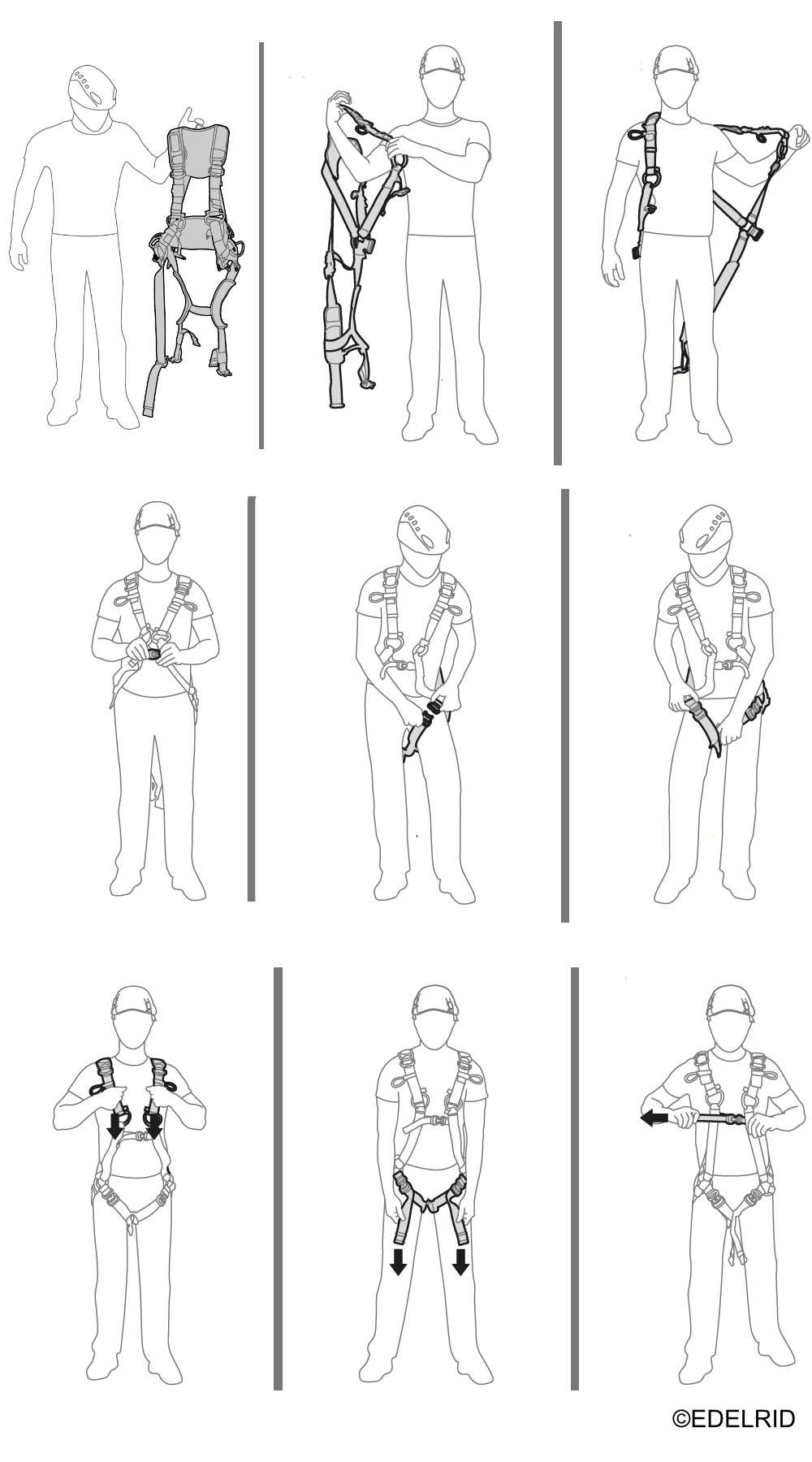 U字吊り用ハーネス